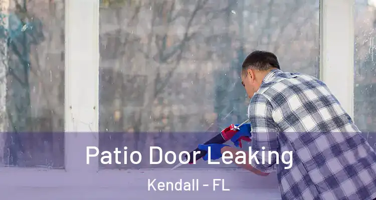 Patio Door Leaking Kendall - FL
